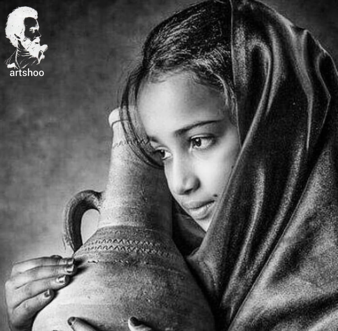 آموزش نقاشی سیاه قلم